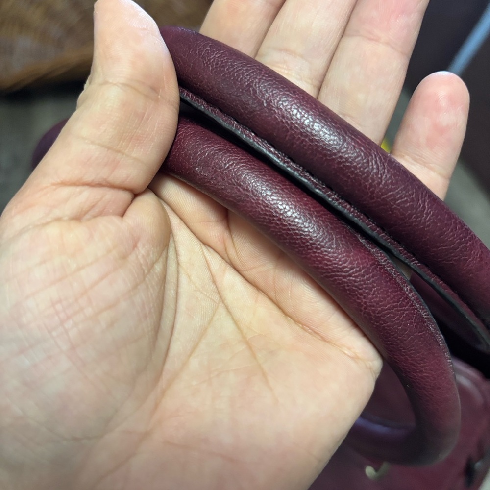 Call It Spring Maroon Satchel - Picture 7 of 12